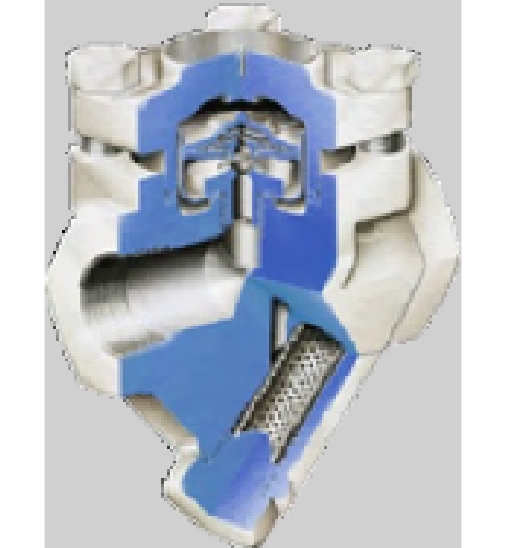 バイメタル式スチームトラップの画像